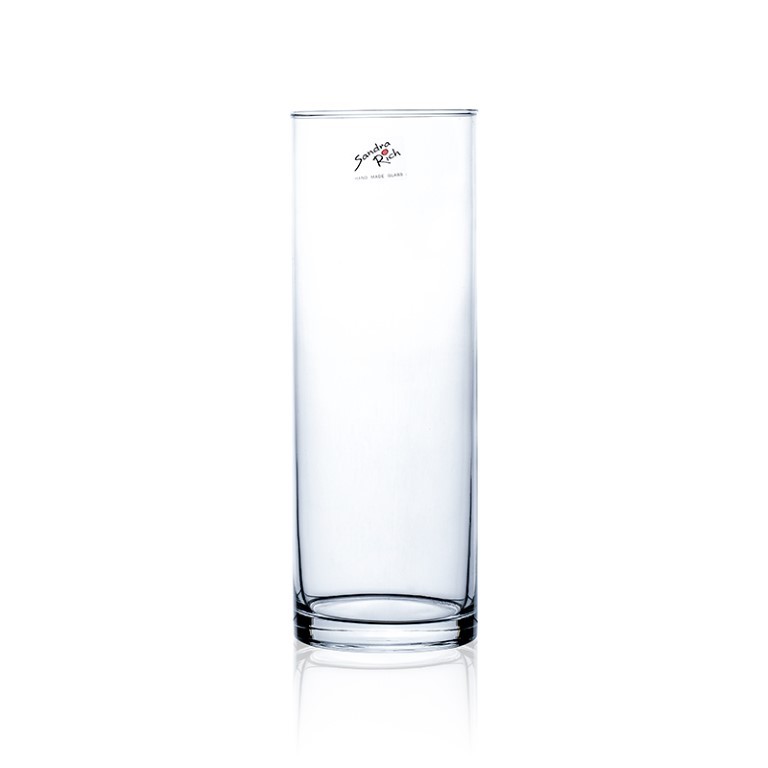 Glaszylinder H 25cm D9 cm
