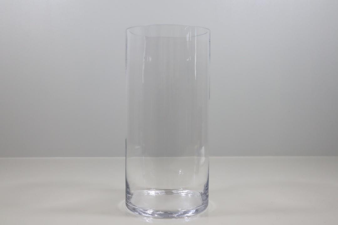 Glaszylinder H 40 D 19 cm