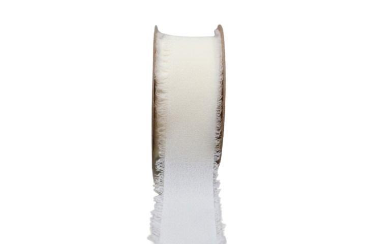 Band Chiffon 40 mm 15 Meter creme 102