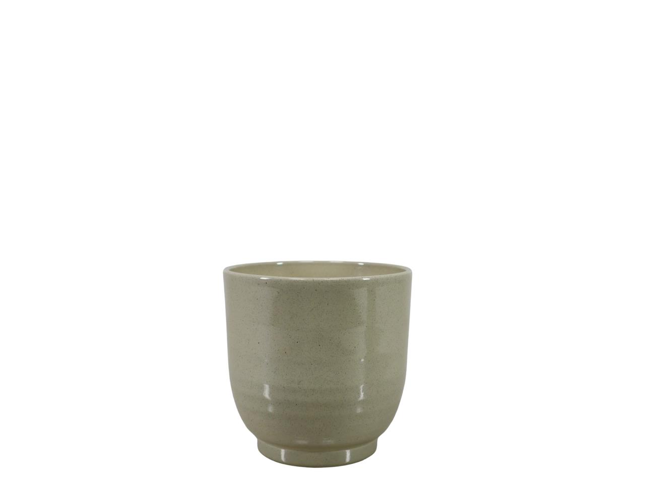Keramikübertopf Form 685 kiwi-stone D07cm