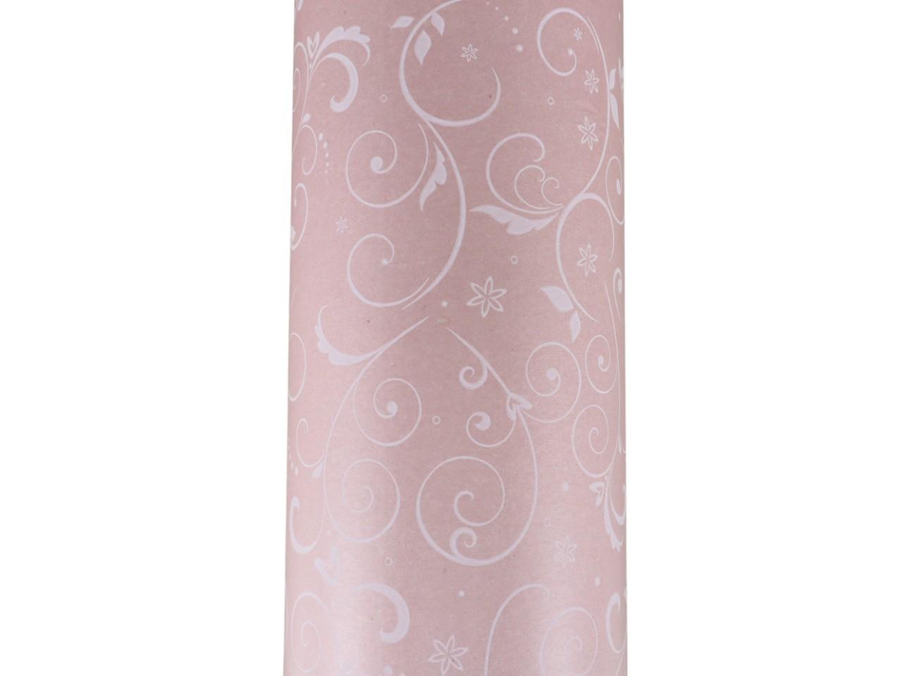 Blumenseide 75cm 9kg, Liane weiß/altrosa NETTO