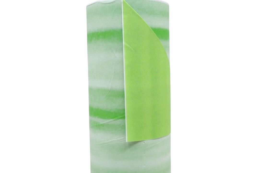 Manschettenpapier 25cm 100lfm VF limone/Linea maigrün NETTO