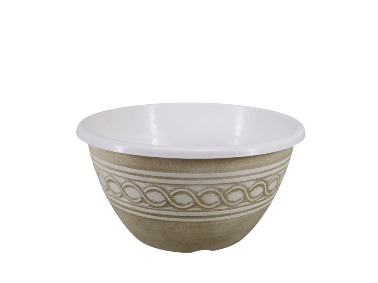 Plastikschale Bella stone-washed D25cm NETTO