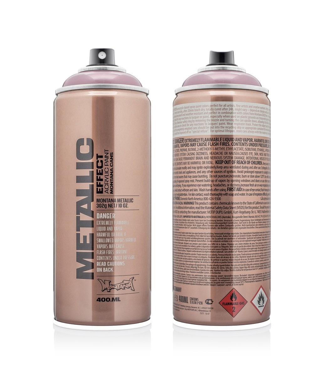 Spray 400 ml effect EMC3110 metallic rose