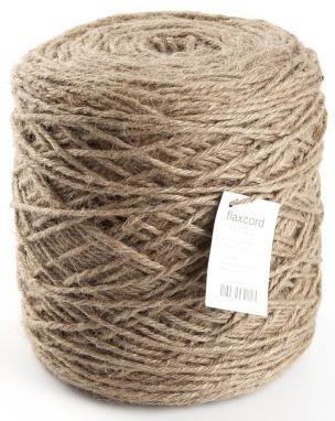 Kordel Flaxcord 3,5 mm auf Spule ca. 1 kg Farbe 72 natur