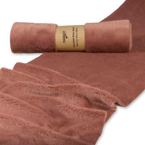 Kunstfell-Band B40xL150 cm duky rose 125 NETTO