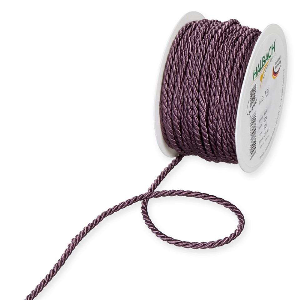 Kordel 4mm malve 506