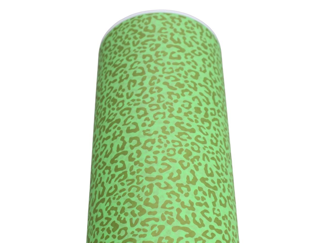 Blumenseide 50cm 6kg, LeoPrint limone/gold NETTO