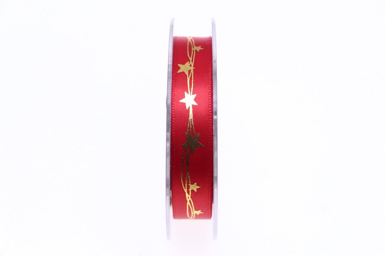 Band Clint 15 mm 15 Meter rot-gold 300