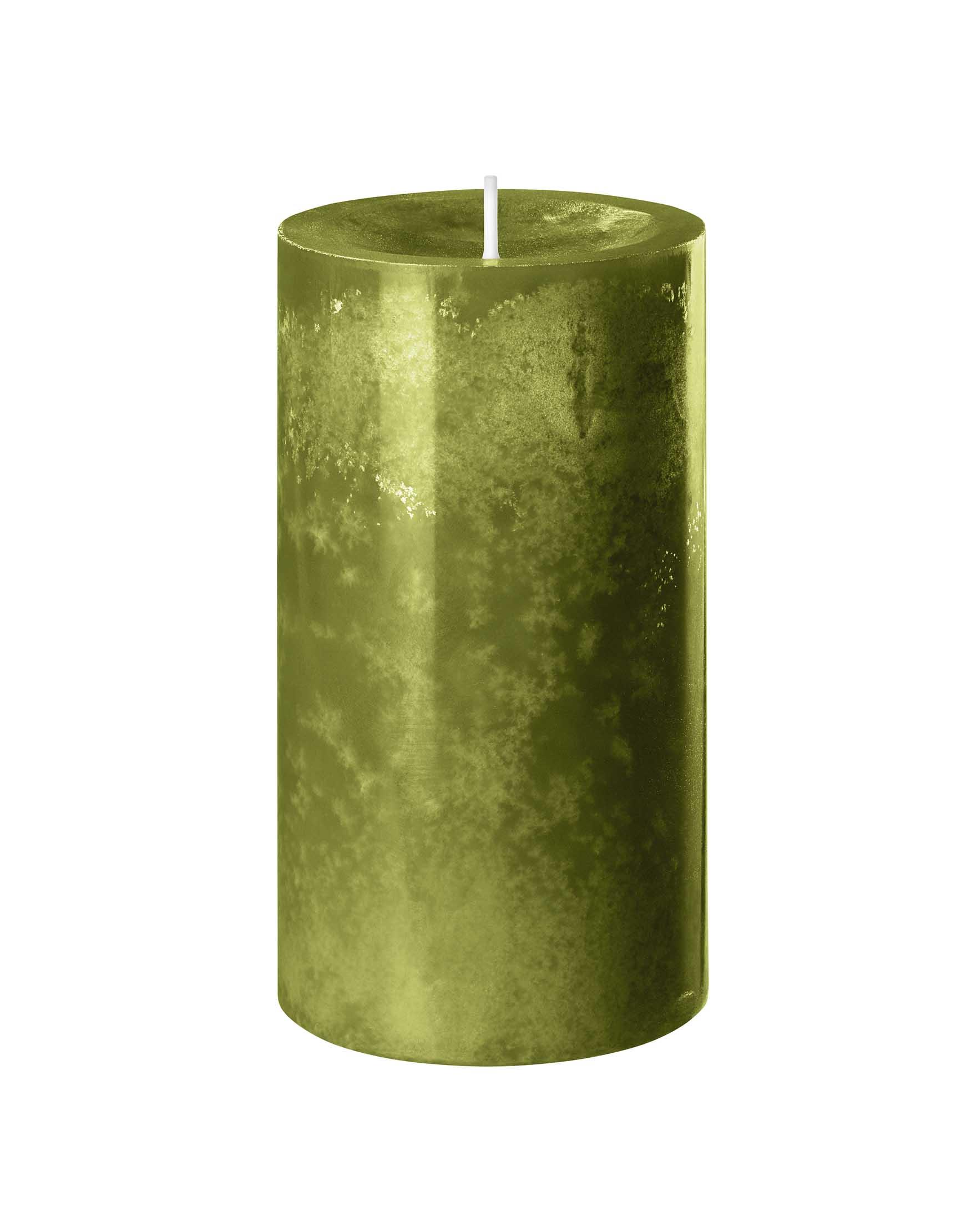 Kerze Trend Safe Candle 70/60mm olive NETTO