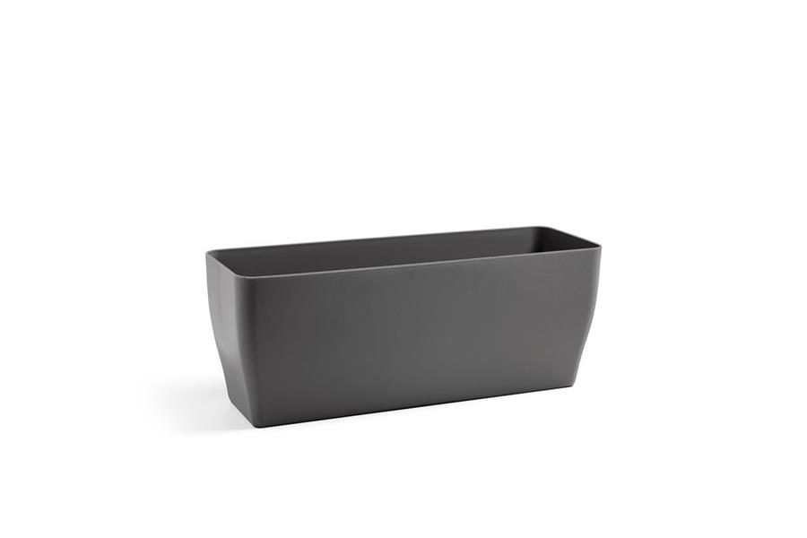 Pflanzkasten Living L26cm anthrazit matt