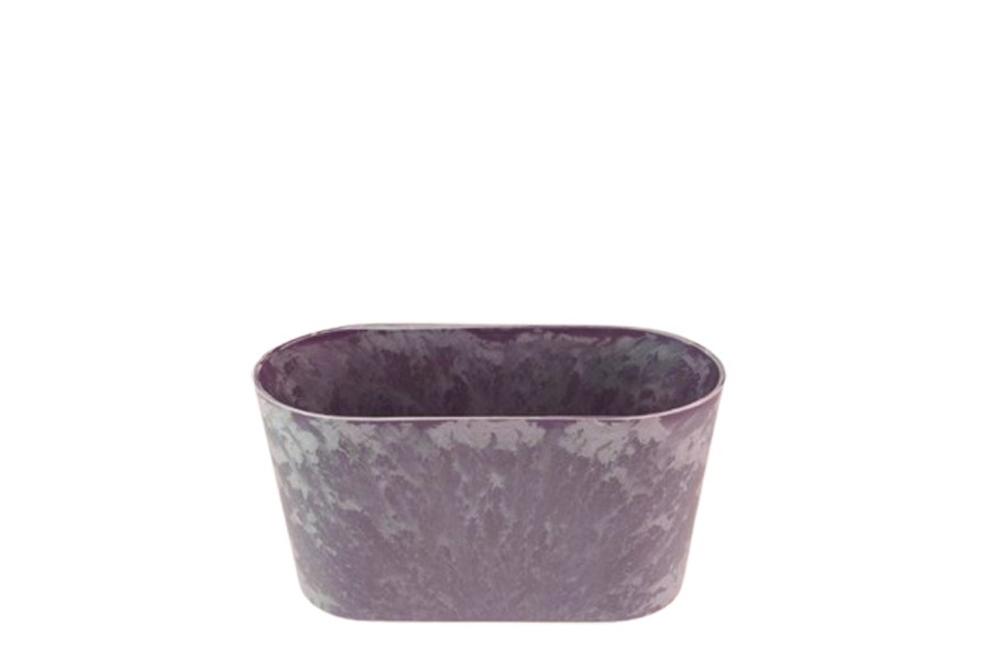Schale oval KARA beere Plastik L20,3x10,3cm H10cm