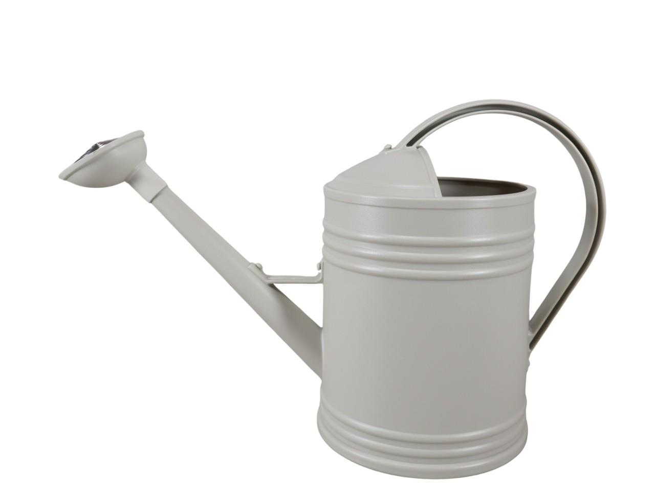 Gießkanne m. Ausgießer Kunststoff creme L40x17xH27cm