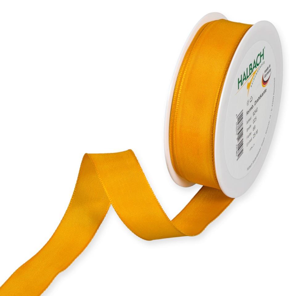 Drahtkantenband 25mm orange 68