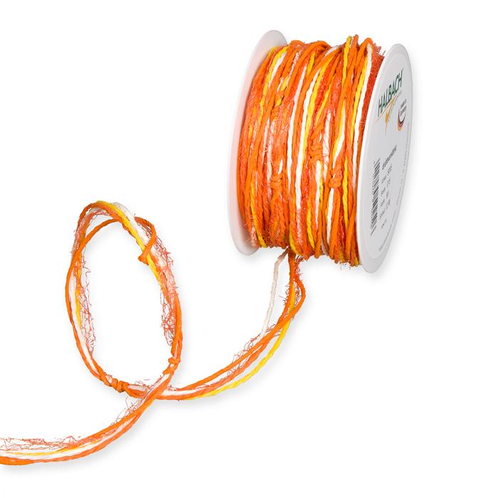 Kordel Materialmix 15 mm orange 68