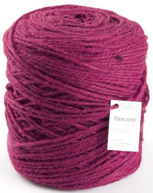 Kordel Flaxcord 3,5 mm auf Spule ca. 1 kg Farbe 14 pink