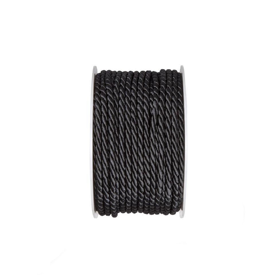 Kordel 4mm anthrazit 111
