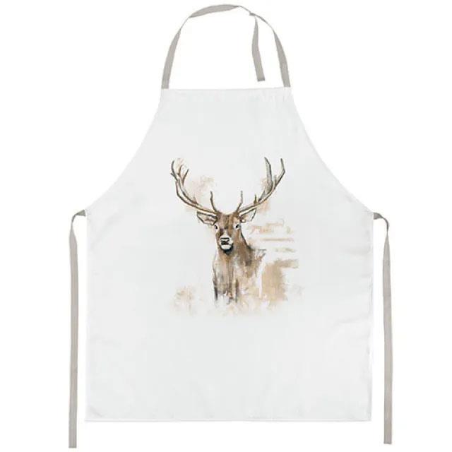 Küchenschürze 70x85 cm Hirsch