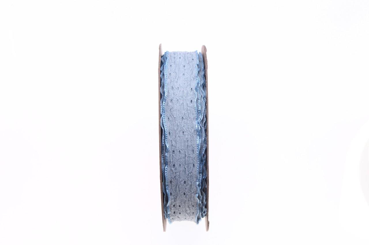 Band Alice 20 mm 15 Meter blau-grau 750