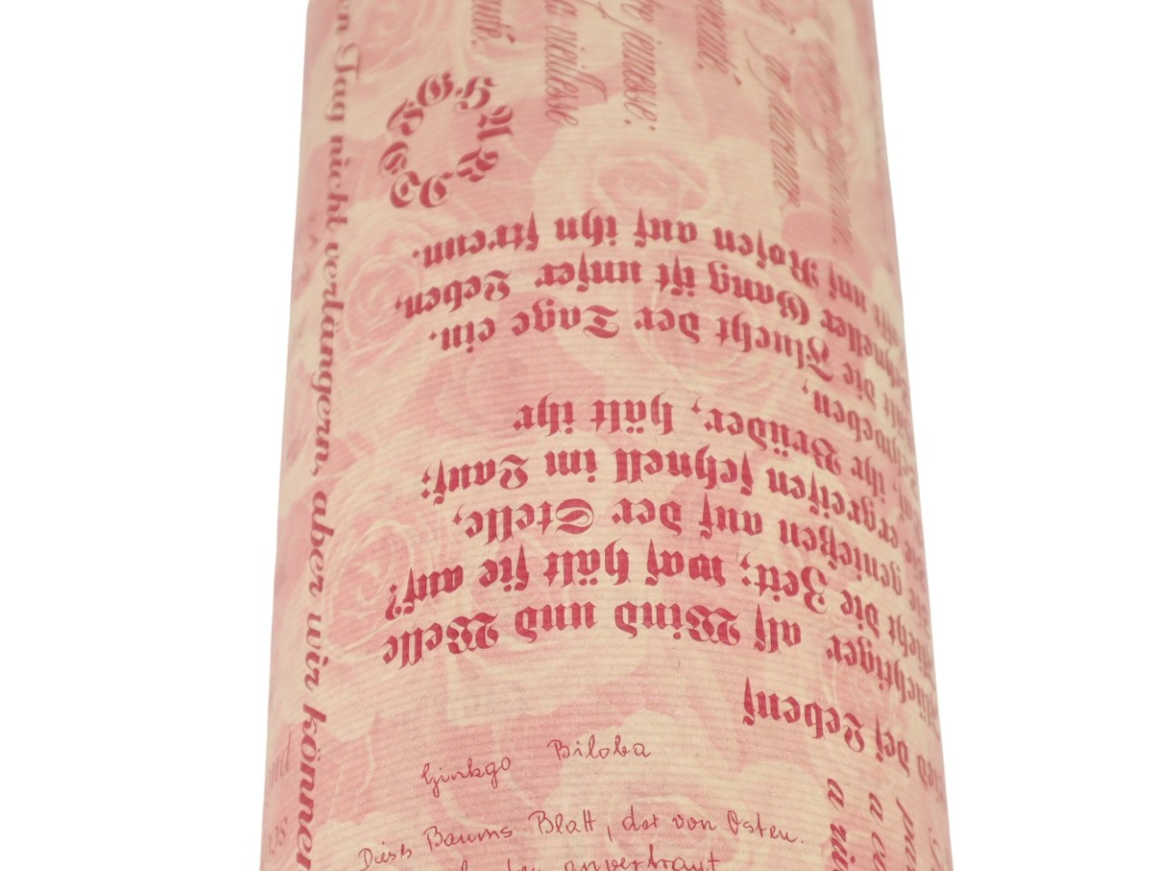 Blumenseide 50cm 6kg Schrift rosa Kraft-Natron NETTO