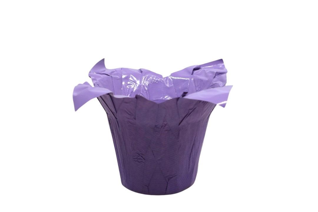 Deco Wraps wasserfest flieder D12,5xH10,5cm