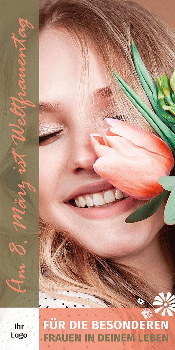 ekaflor Frauentag 2025 Roll-up Banner m. Ständer inkl. Druck