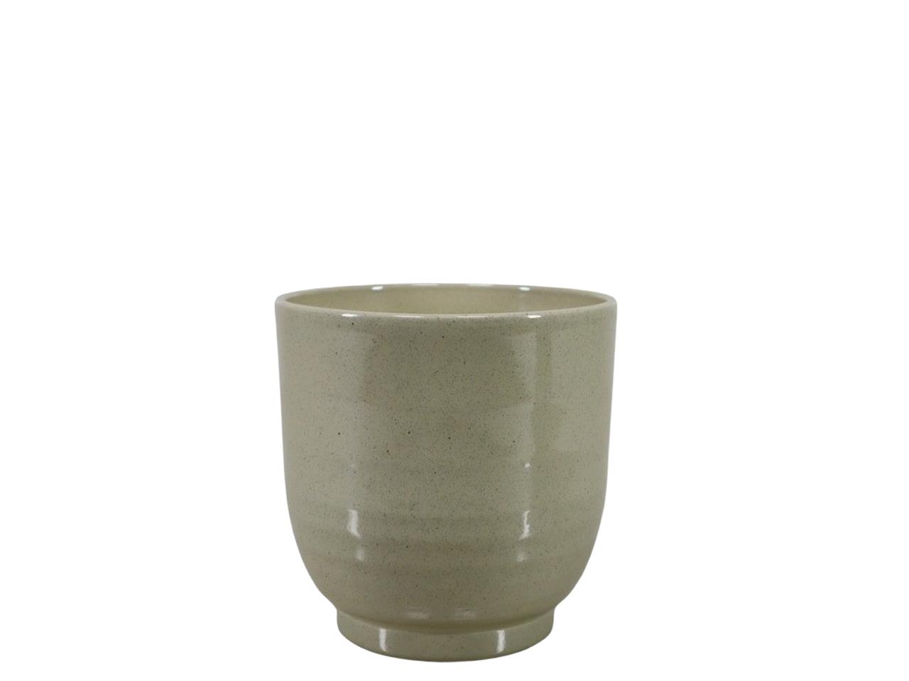 Keramikübertopf Form 685 kiwi-stone D13cm