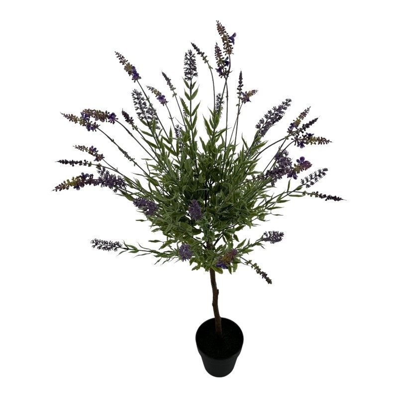 Lavendlbäumchen 89 cm i. Topf lila