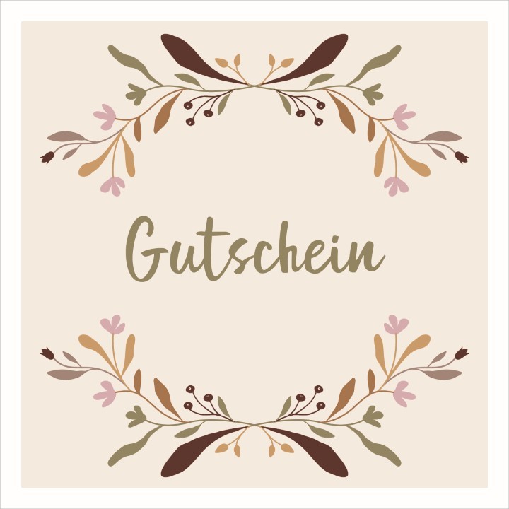 Gutscheine Any Time Gutschein 12x12 cm