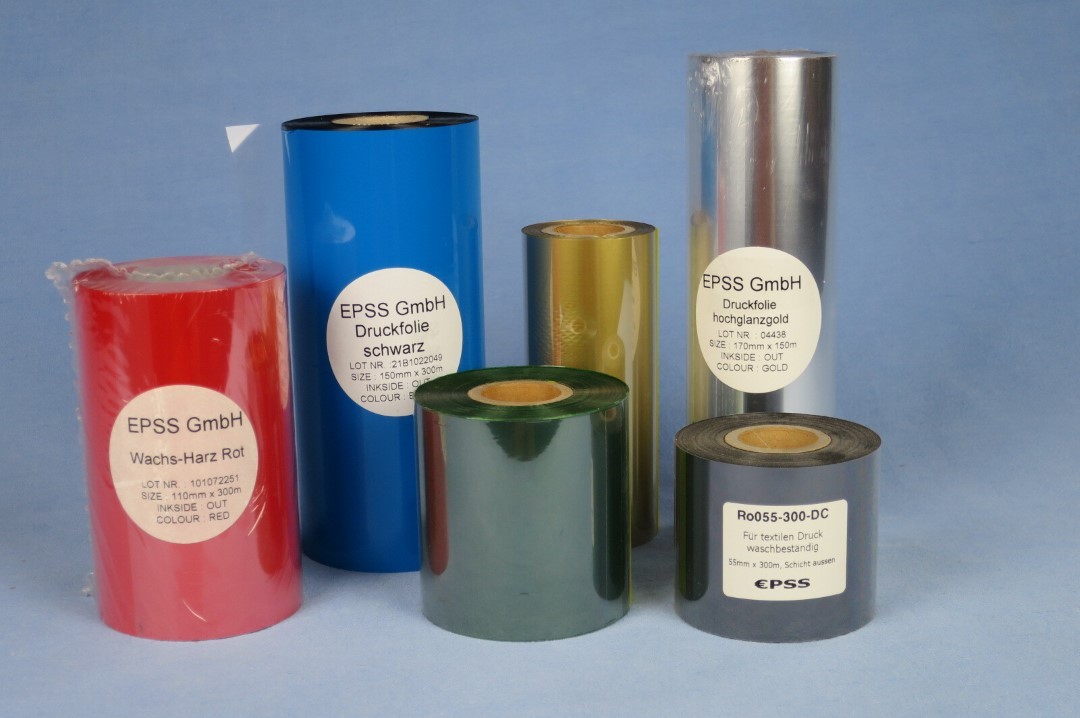 ekaflor Druckfolie silber hochglanz, 150mm x 150m