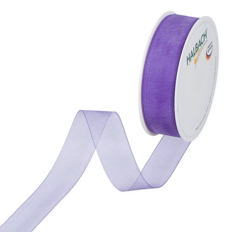 Organza 25mm o.Dr. lila523
