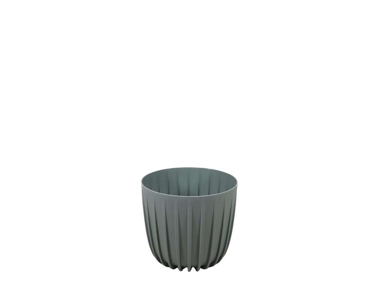 TOPF flach Misa-MIRA D20H17 cm khaki 517-87