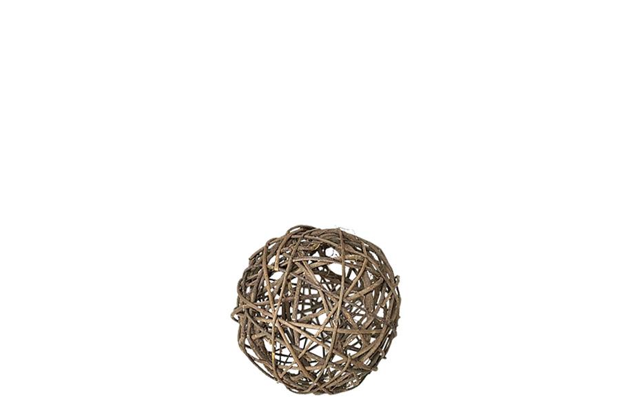 Rattankugel naturbraun  8cm