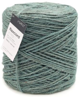 Kordel Flaxcord 3,5 mm auf Spule ca. 1 kg Farbe 46 jade