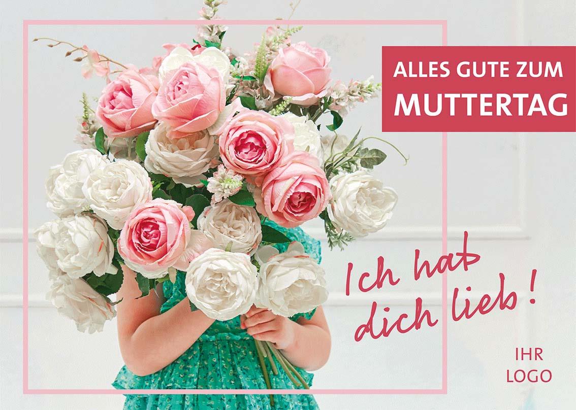 ekaflor Muttertag Großflächenplakat inkl. Druck 04