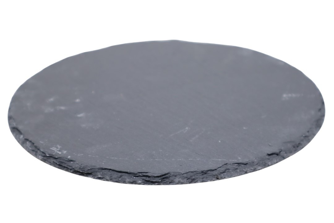 Schieferplatte rund D 25 cm