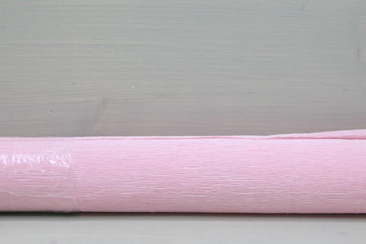 Kreppapier 50cm x 250cm rosa getönt