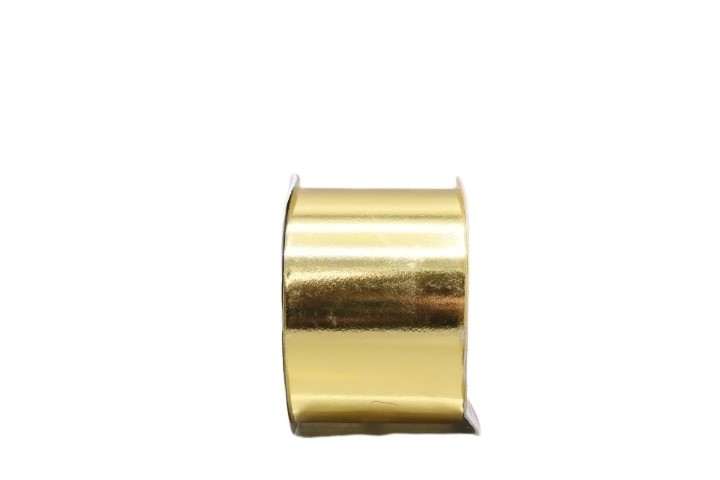 Polyband glänzend 69mm gold