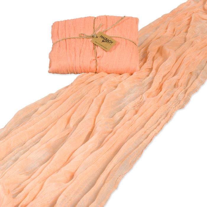 Tischband ca. 70 cm x 300 cm apricot 20