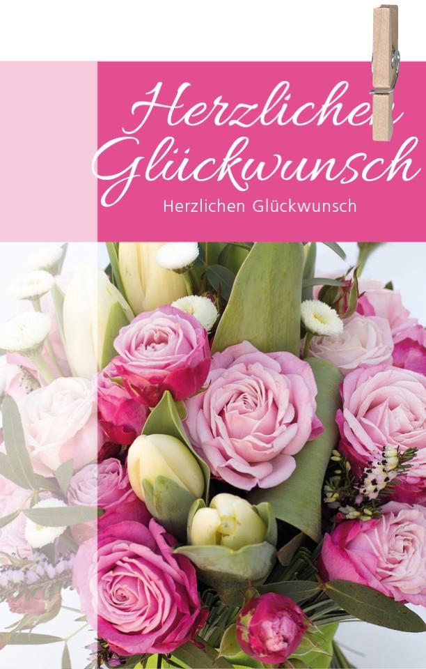 Minikarten Daily Herzlichen Glückwunsch 7,5x5 cm