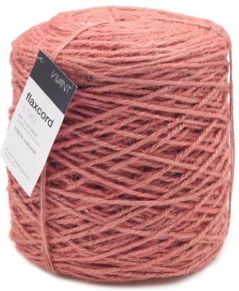 Kordel Flaxcord 3,5 mm auf Spule ca. 1 kg Farbe 54 apricot