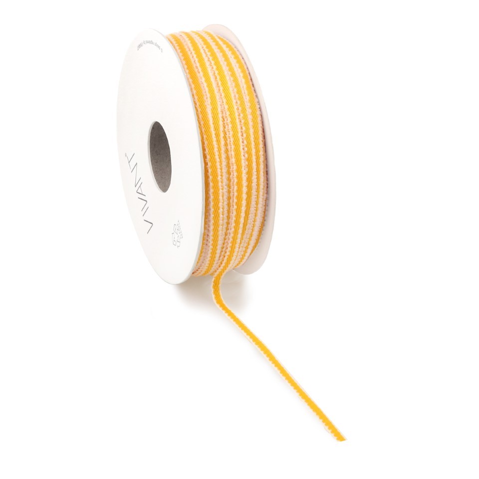 Band Aeva 5 mm 50 Meter Farbe gelb 55