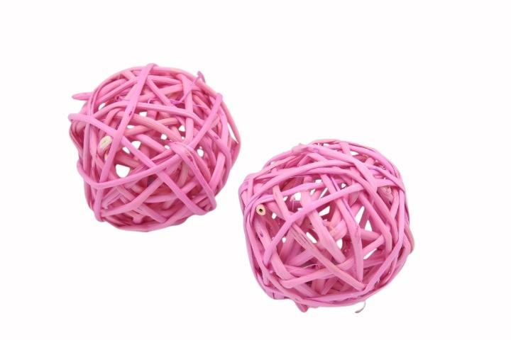 Lataball D6cm altrosa
