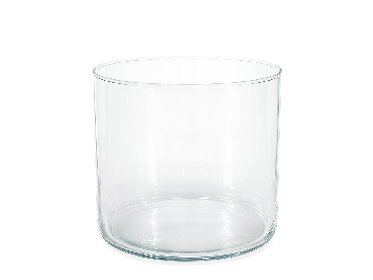 Glaszylinder H 19cm D 18,5cm NETTO
