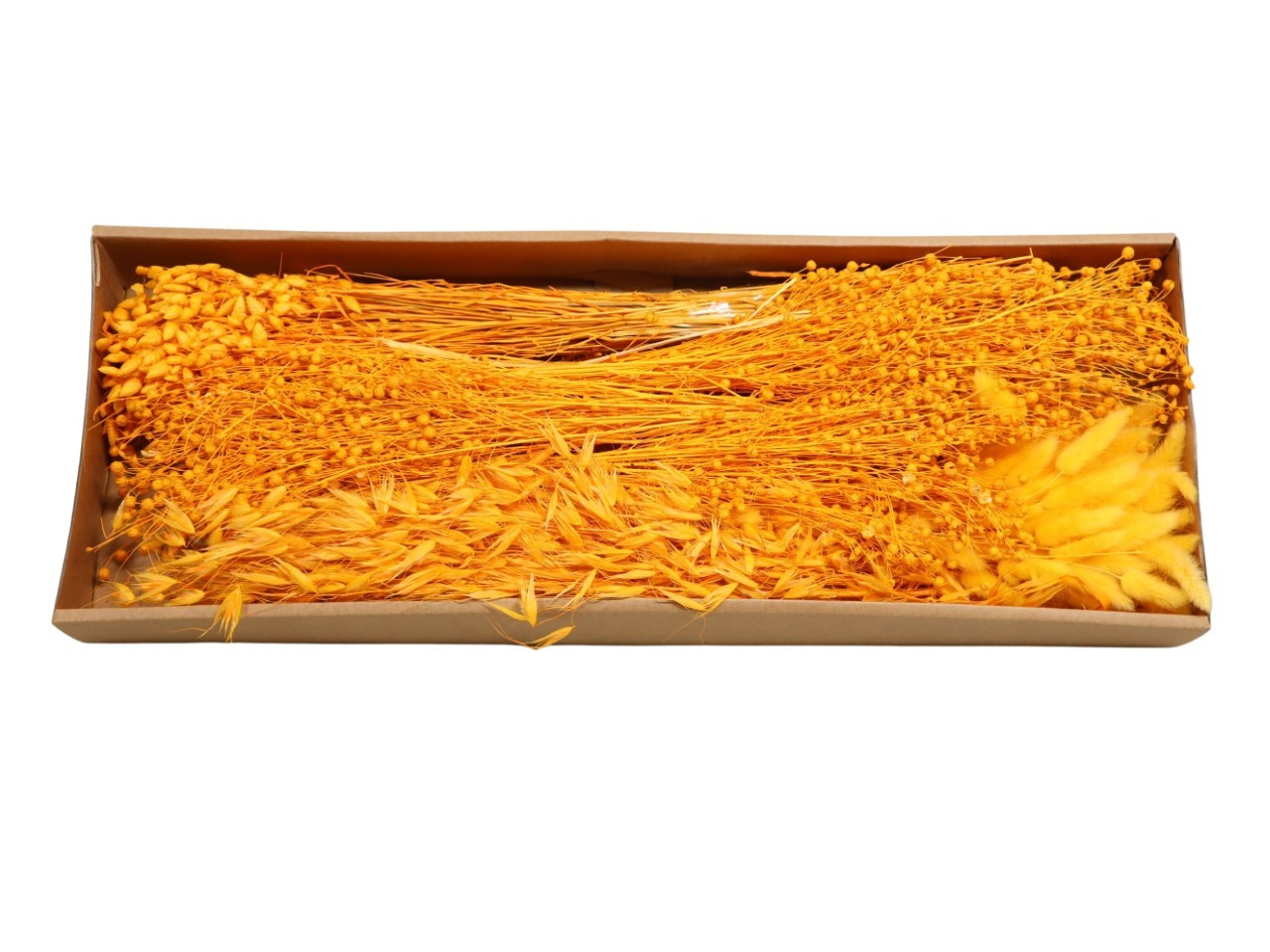 Gräser sort. 350 gr. goldgelb