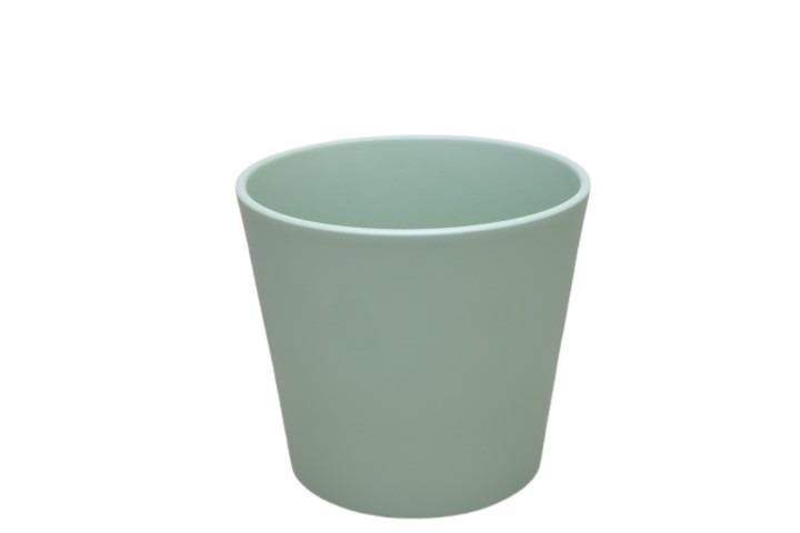 Keramikübertopf Serie 440 14cm salbeigrün matt