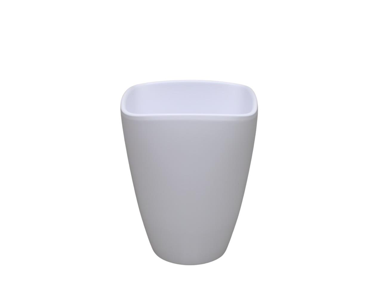 Orchideentopf D10,5H13cm Form 407/12 weiß matt