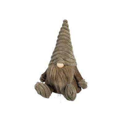 Wichtel sitzend grün/braun 20 cm