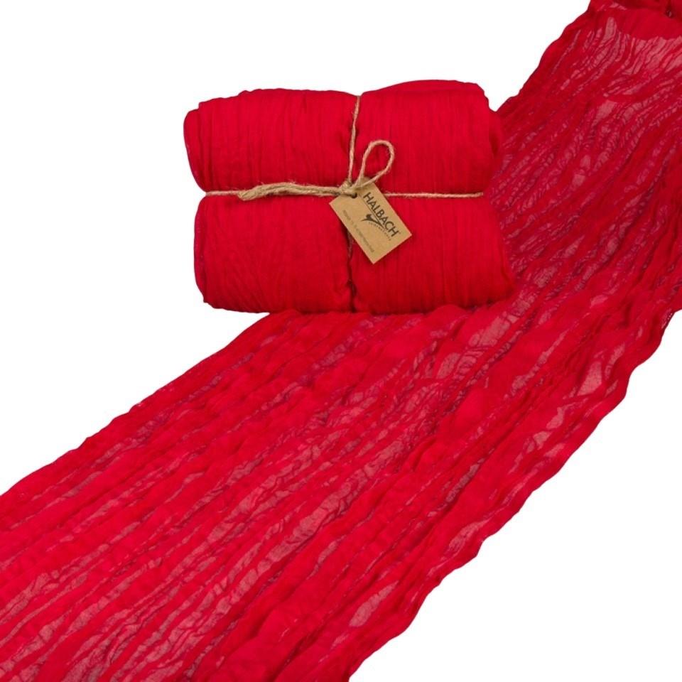 Tischband ca. 70 cm x 300 cm rot 77