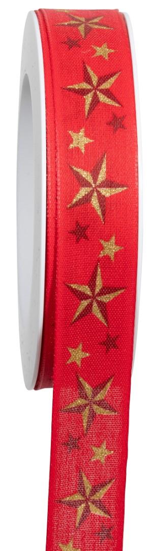 Band Firmamento 25 mm 18 Meter rot 20